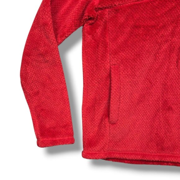 Patagonia Re-Tool Snap T Fleece Womens Medium Red Polartec Jacket - Picture 5 of 8